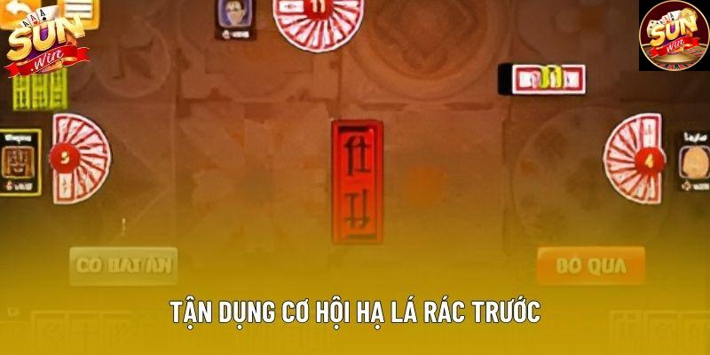 Tận dụng cơ hội hạ lá rác trước Tận dụng cơ hội hạ lá rác trước