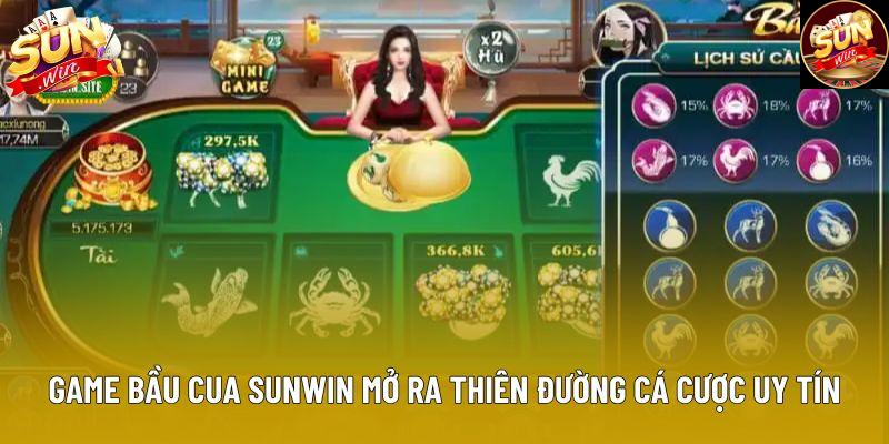 Game bầu cua sunwin mở ra thiên đường cá cược uy tín Game bầu cua sunwin mở ra thiên đường cá cược uy tín