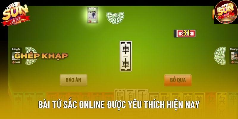 Bài tứ sắc online được yêu thích hiện nay Bài tứ sắc online được yêu thích hiện nay