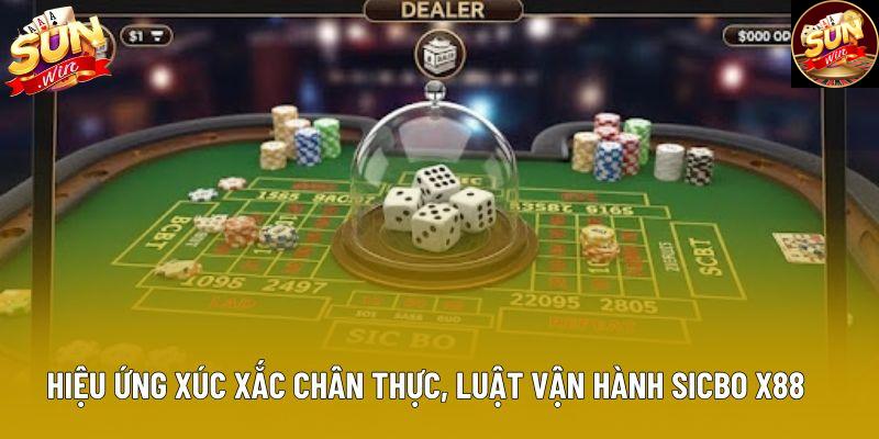 Hiệu ứng xúc xắc chân thực, luật vận hành sicbo x88 Hiệu ứng xúc xắc chân thực, luật vận hành sicbo x88