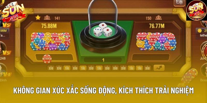 Không gian xúc xắc sống động, kích thích trải nghiệm Không gian xúc xắc sống động, kích thích trải nghiệm