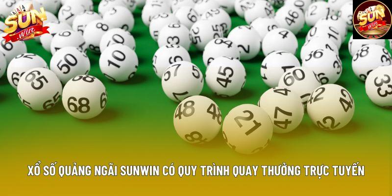 Xổ số Quảng Ngãi Sunwin có quy trình quay thưởng trực tuyến Xổ số Quảng Ngãi Sunwin có quy trình quay thưởng trực tuyến