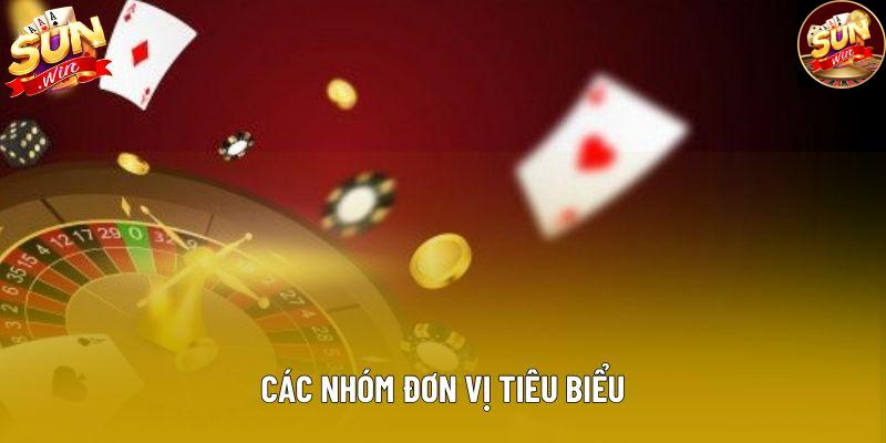 Các nhóm đơn vị tiêu biểu Các nhóm đơn vị tiêu biểu