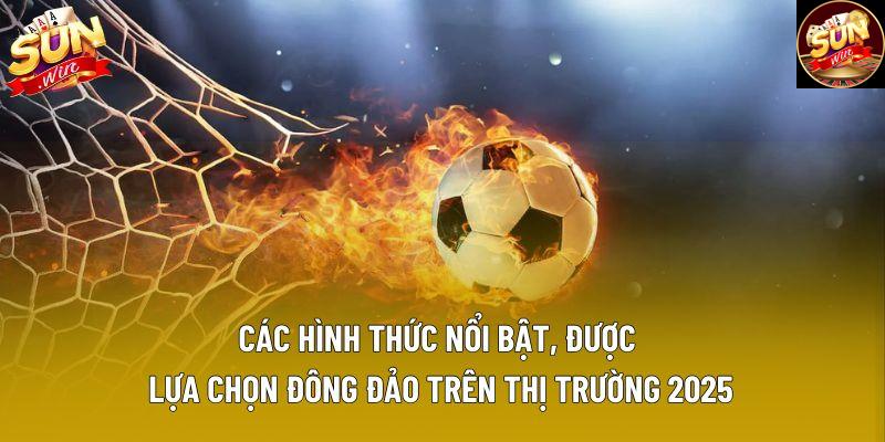 Các hình thức nổi bật, được lựa chọn đông đảo trên thị trường 2025 Các hình thức nổi bật, được lựa chọn đông đảo trên thị trường 2025