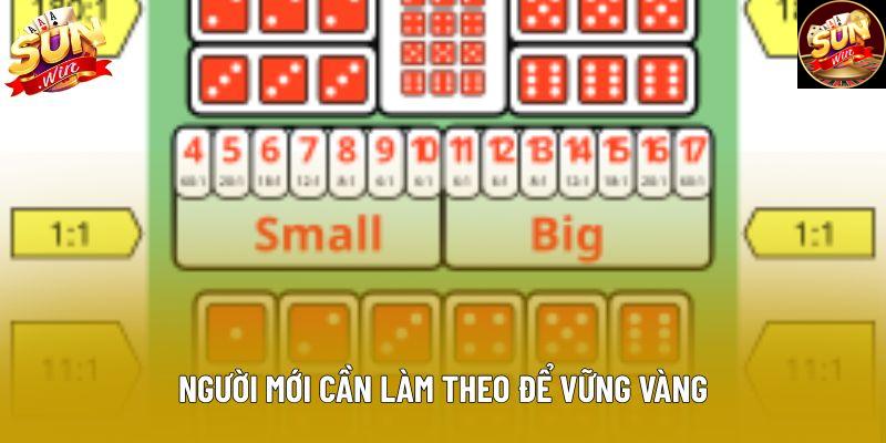 Người mới cần làm theo để vững vàng Người mới cần làm theo để vững vàng